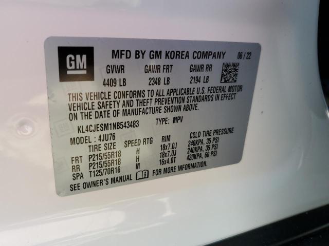 Photo 12 VIN: KL4CJESM1NB543483 - BUICK ENCORE PRE 