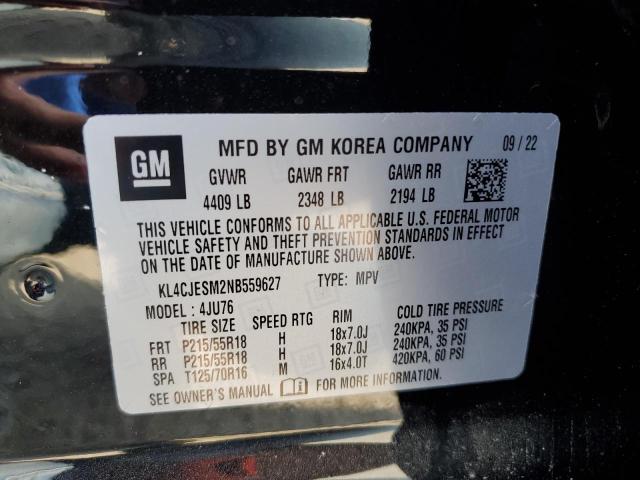 Photo 11 VIN: KL4CJESM2NB559627 - BUICK ENCORE PRE 