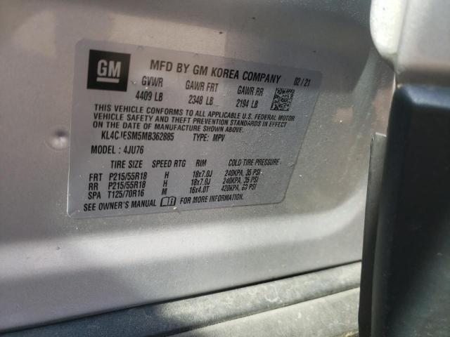 Photo 11 VIN: KL4CJESM5MB362885 - BUICK ENCORE PRE 