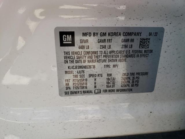 Photo 12 VIN: KL4CJESM6NB539736 - BUICK ENCORE PRE 