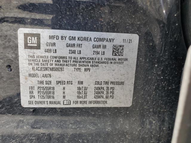 Photo 11 VIN: KL4CJESM7NB509287 - BUICK ENCORE PRE 