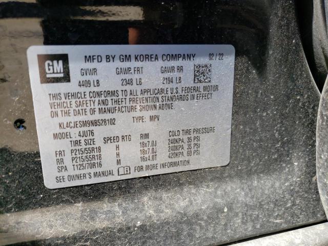 Photo 13 VIN: KL4CJESM9NB528102 - BUICK ENCORE PRE 