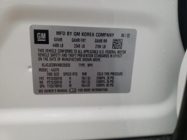 Photo 11 VIN: KL4CJESMXNB535835 - BUICK ENCORE PRE 