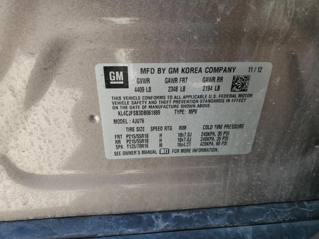 Photo 9 VIN: KL4CJFSB3DB061889 - BUICK ENCORE CON 