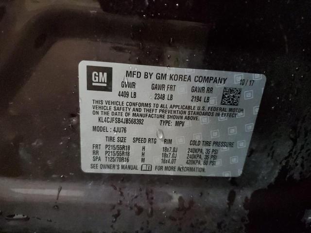 Photo 9 VIN: KL4CJFSB4JB568392 - BUICK ENCORE PRE 