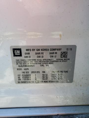 Photo 11 VIN: KL4CJFSB8GB588511 - BUICK ENCORE 