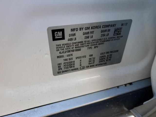 Photo 12 VIN: KL4CJFSM7HB198888 - BUICK ENCORE PRE 