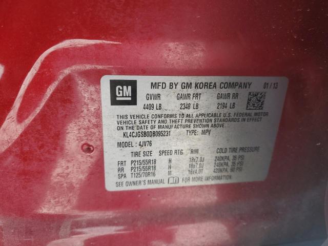 Photo 11 VIN: KL4CJGSB0DB095231 - BUICK ENCORE 