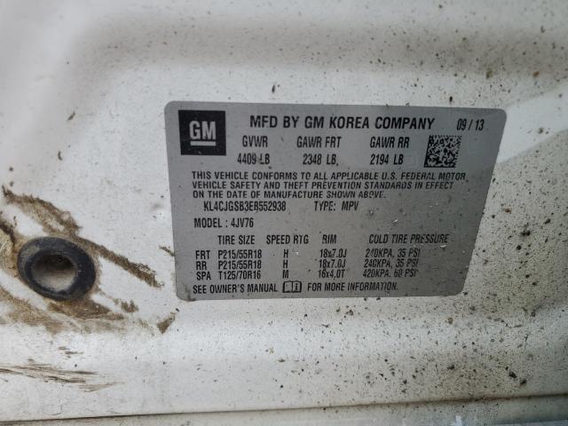 Photo 13 VIN: KL4CJGSB3EB552938 - BUICK ENCORE 