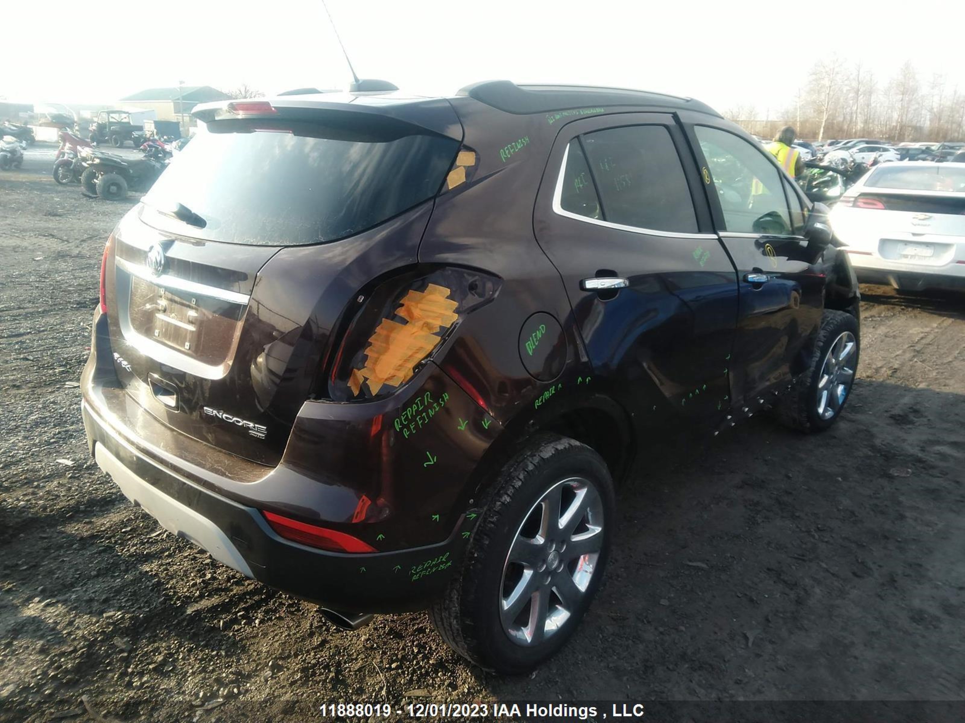 Photo 3 VIN: KL4CJGSB3HB140300 - BUICK ENCORE 