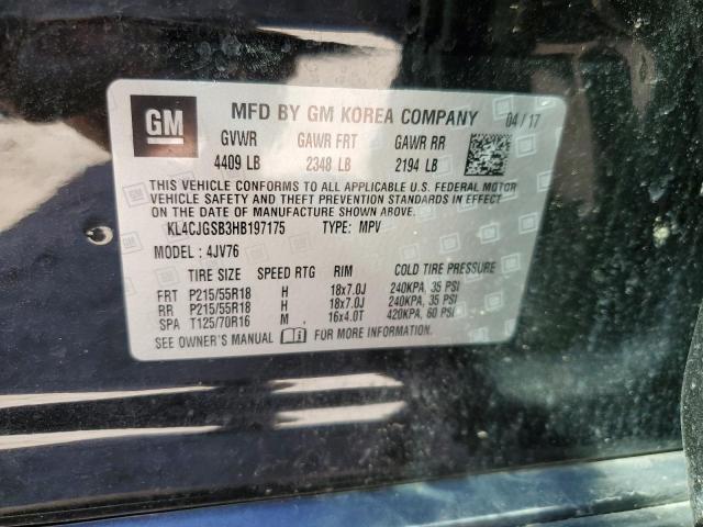 Photo 11 VIN: KL4CJGSB3HB197175 - BUICK ENCORE ESS 