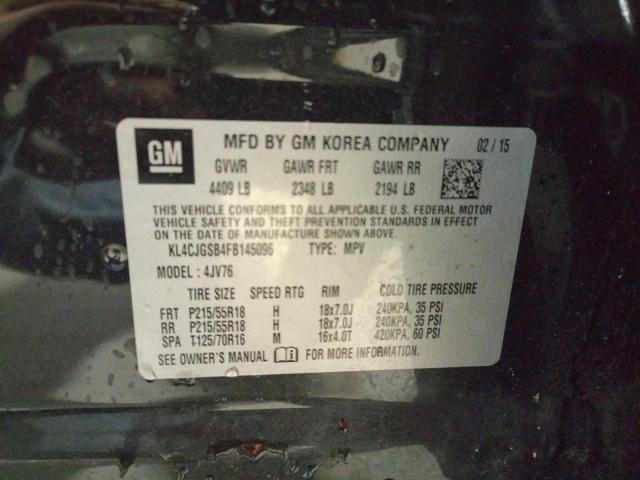 Photo 12 VIN: KL4CJGSB4FB145096 - BUICK ENCORE 