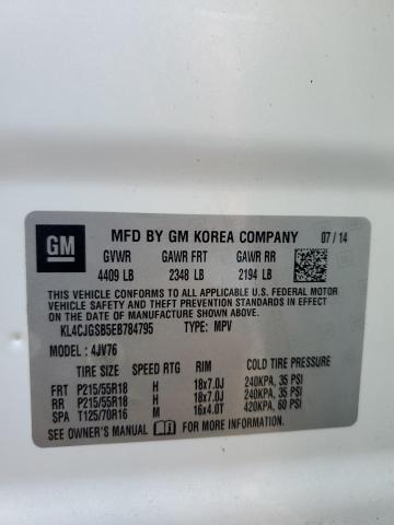 Photo 12 VIN: KL4CJGSB5EB784795 - BUICK ENCORE 