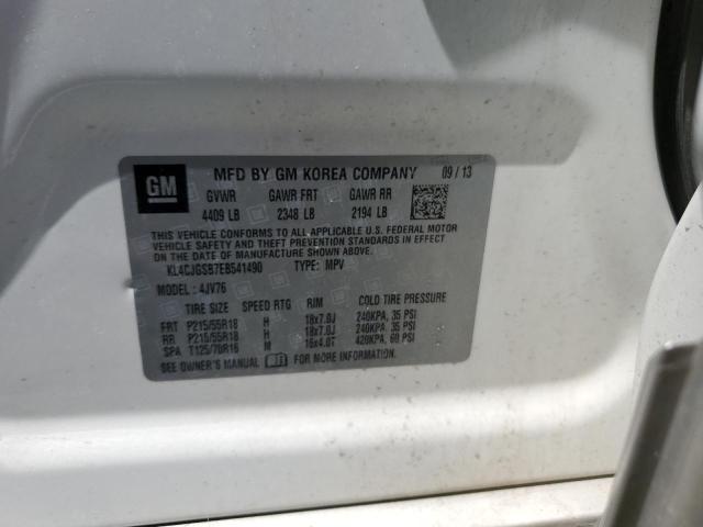 Photo 11 VIN: KL4CJGSB7EB541490 - BUICK ENCORE 