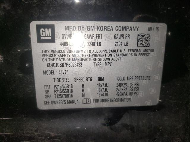 Photo 9 VIN: KL4CJGSB7HB023433 - BUICK ENCORE ESS 