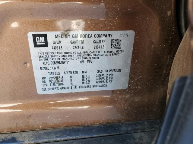 Photo 12 VIN: KL4CJGSB8HB108751 - BUICK ENCORE ESS 