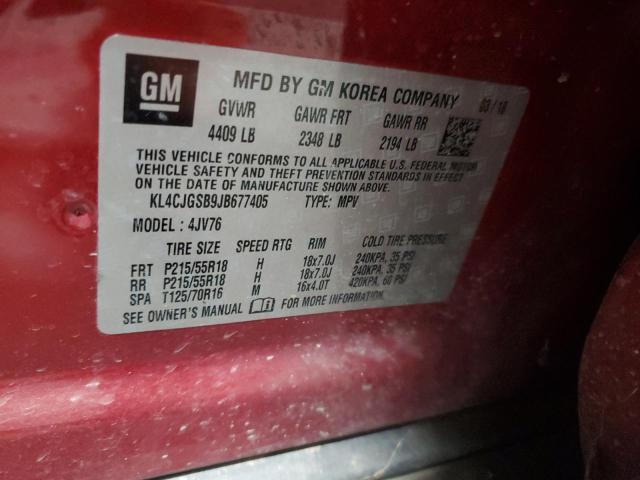 Photo 12 VIN: KL4CJGSB9JB677405 - BUICK ENCORE ESS 