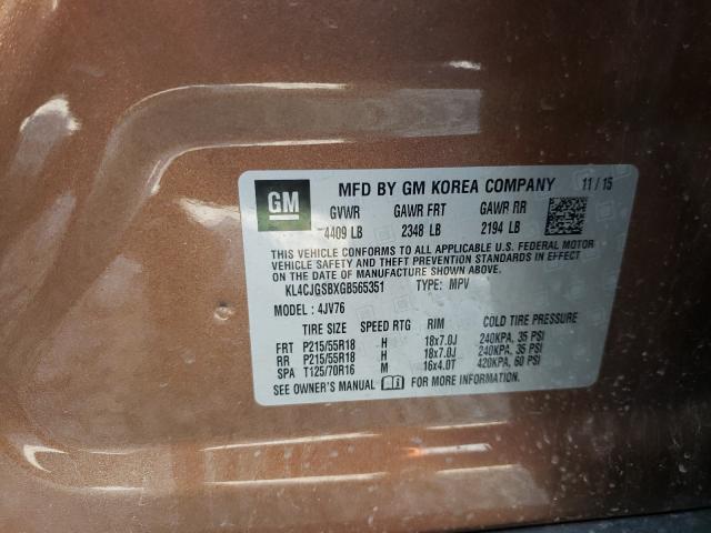 Photo 9 VIN: KL4CJGSBXGB565351 - BUICK ENCORE 