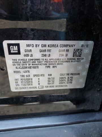 Photo 9 VIN: KL4CJGSM1KB745070 - BUICK ENCORE ESS 