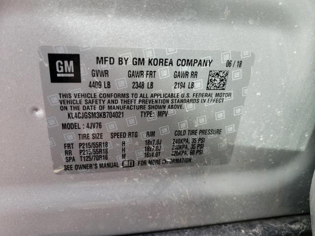 Photo 12 VIN: KL4CJGSM3KB704021 - BUICK ENCORE ESS 