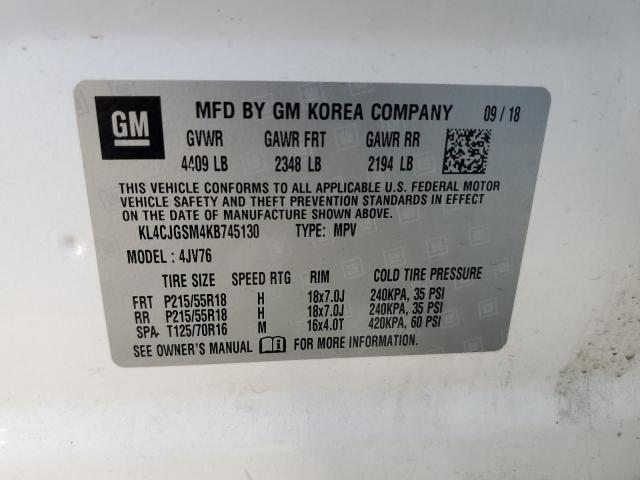 Photo 12 VIN: KL4CJGSM4KB745130 - BUICK ENCORE ESS 