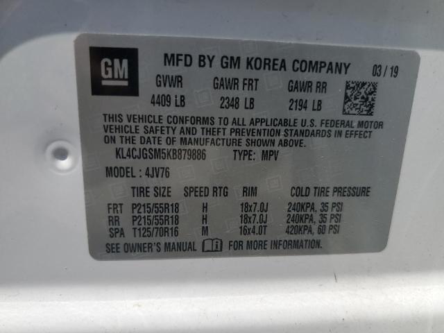 Photo 11 VIN: KL4CJGSM5KB879886 - BUICK ENCORE ESS 