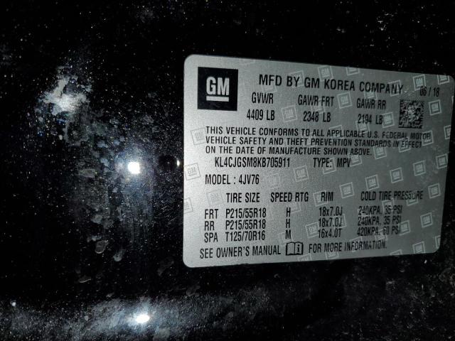 Photo 12 VIN: KL4CJGSM8KB705911 - BUICK ENCORE 