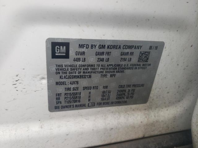 Photo 11 VIN: KL4CJGSM9KB932136 - BUICK ENCORE ESS 