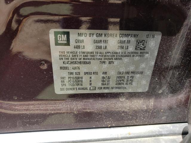 Photo 13 VIN: KL4CJHSB2HB100649 - BUICK ENCORE 