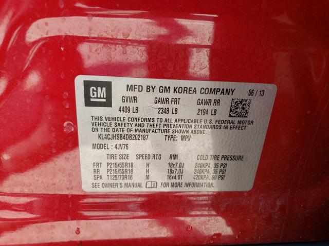 Photo 13 VIN: KL4CJHSB4DB202187 - BUICK ENCORE 