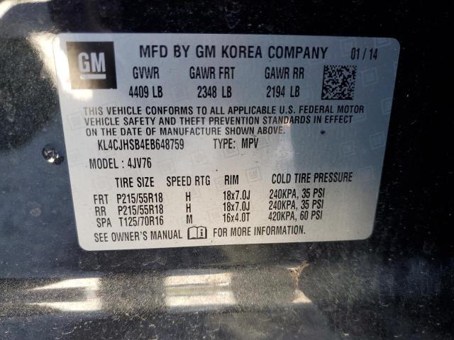 Photo 9 VIN: KL4CJHSB4EB648759 - BUICK ENCORE PRE 