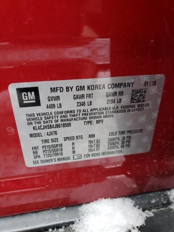 Photo 11 VIN: KL4CJHSB4JB618509 - BUICK ENCORE PRE 