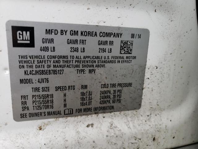 Photo 9 VIN: KL4CJHSB5EB785127 - BUICK ENCORE PRE 