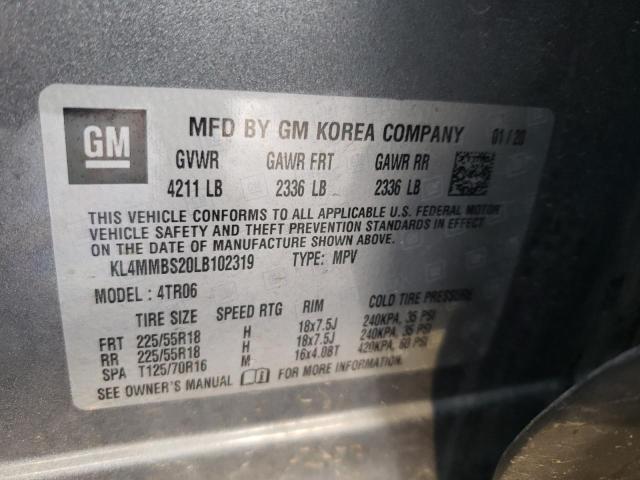 Photo 11 VIN: KL4MMBS20LB102319 - BUICK ENCORE GX 