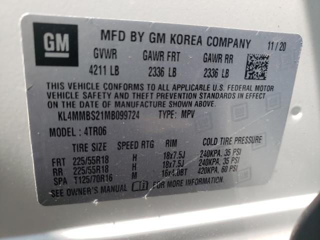 Photo 9 VIN: KL4MMBS21MB099724 - BUICK ENCORE GX 