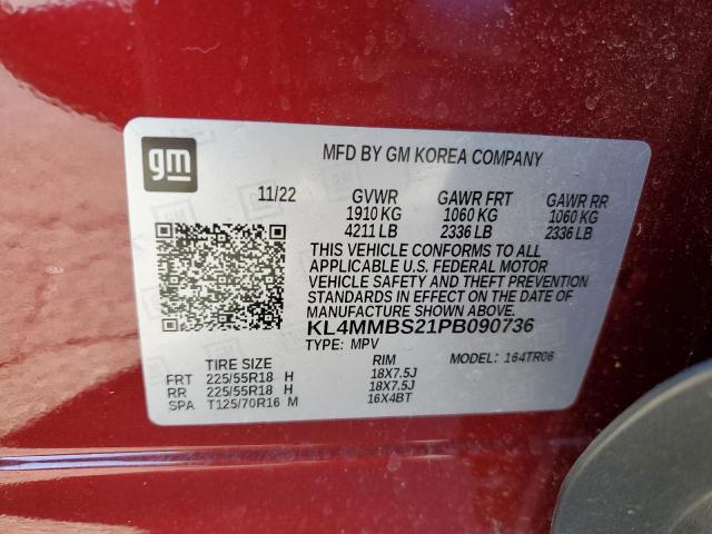 Photo 12 VIN: KL4MMBS21PB090736 - BUICK ENCORE GX 