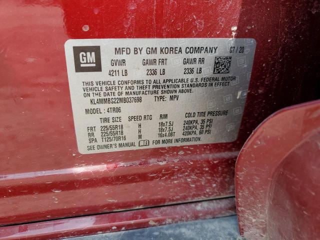 Photo 11 VIN: KL4MMBS22MB037698 - BUICK ENCORE GX 