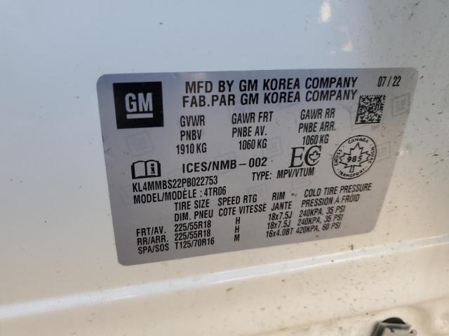 Photo 12 VIN: KL4MMBS22PB022753 - BUICK ENCORE GX 