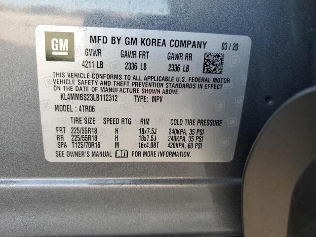 Photo 11 VIN: KL4MMBS23LB112312 - BUICK ENCORE 