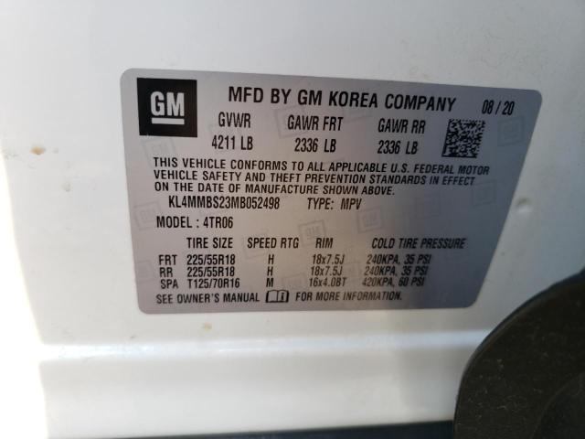 Photo 12 VIN: KL4MMBS23MB052498 - BUICK ENCORE GX 