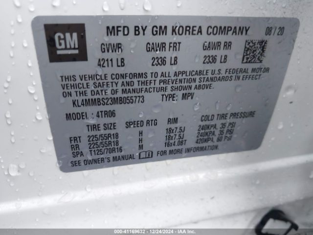 Photo 8 VIN: KL4MMBS23MB055773 - BUICK ENCORE GX 