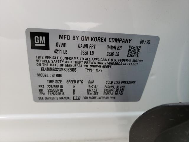 Photo 9 VIN: KL4MMBS23MB062805 - BUICK ENCORE GX 