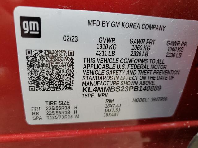 Photo 11 VIN: KL4MMBS23PB140889 - BUICK ENCORE GX 