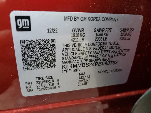 Photo 12 VIN: KL4MMBS24PB098782 - BUICK ENCORE 