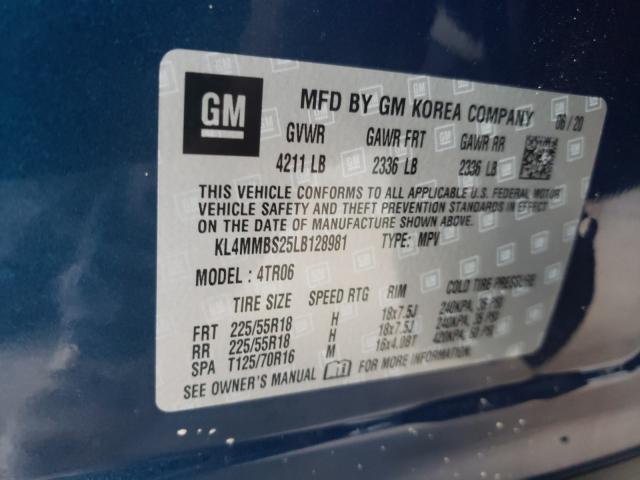 Photo 9 VIN: KL4MMBS25LB128981 - BUICK ENCORE GX 