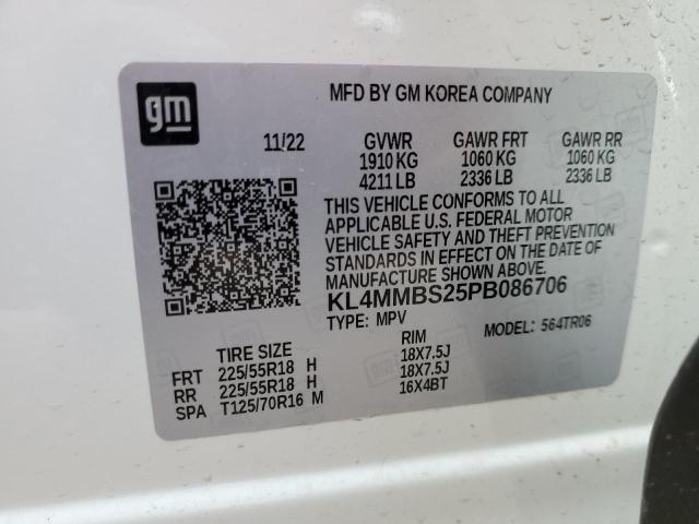 Photo 11 VIN: KL4MMBS25PB086706 - BUICK ENCORE 