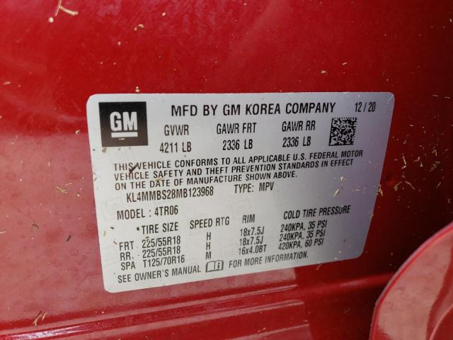 Photo 9 VIN: KL4MMBS28MB123968 - BUICK ENCORE GX 