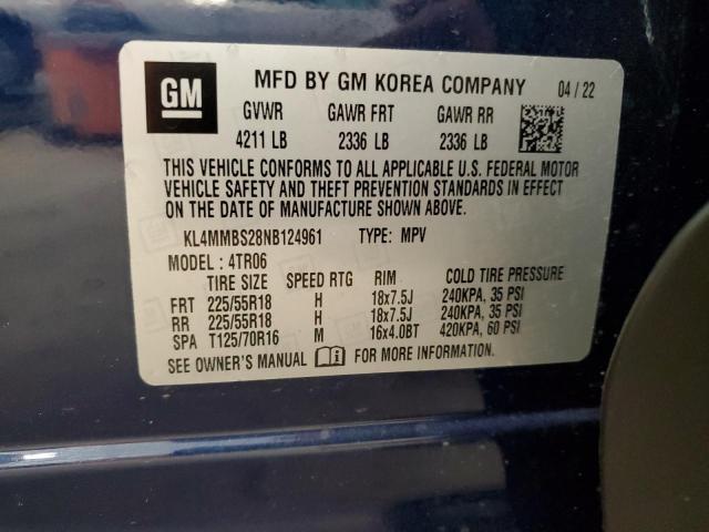 Photo 12 VIN: KL4MMBS28NB124961 - BUICK ENCORE GX 