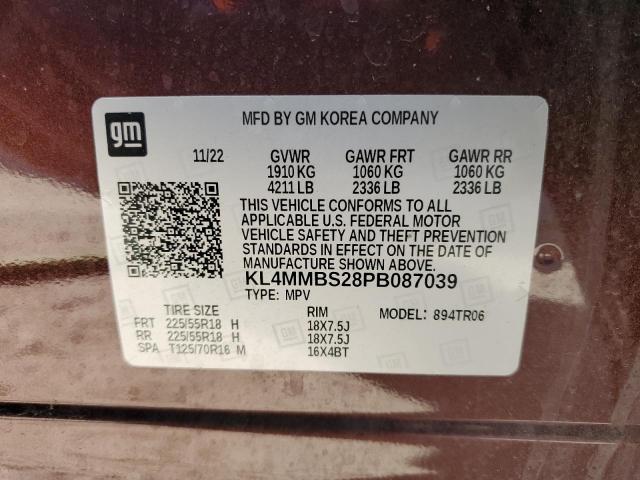 Photo 12 VIN: KL4MMBS28PB087039 - BUICK ENCORE GX 