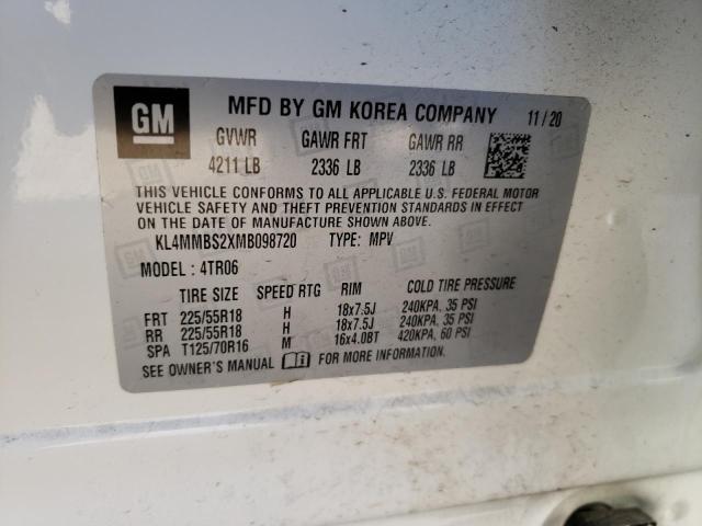 Photo 9 VIN: KL4MMBS2XMB098720 - BUICK ENCORE GX 